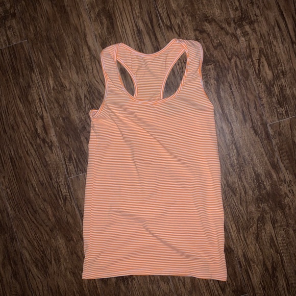 Womens Orange Tanktop - Picture 2 of 3